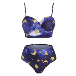 Sun & Moon Highwaisted Tankini